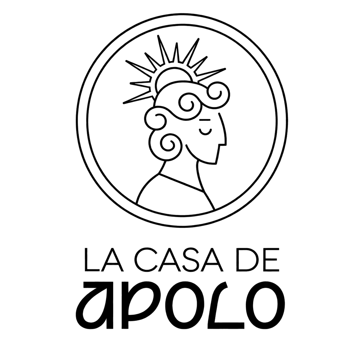 Logo de La Casa de Apolo